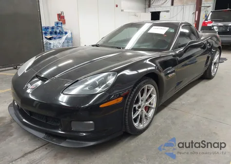 2008 Chevrolet Corvette Z06 Hardtop z USA, uszkodzony, nr VIN 1G1YY26E185116499